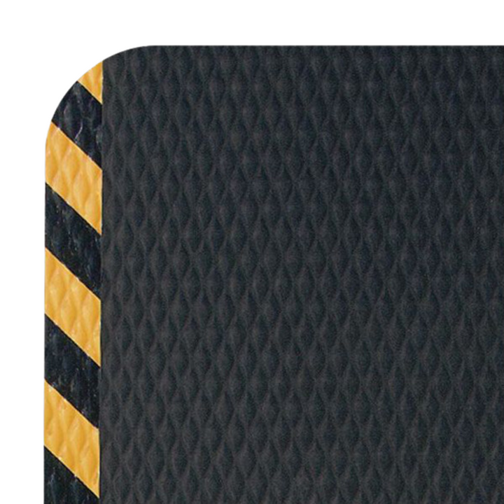 Hog Heaven Yellow Striped Border Anti-Fatigue Mat