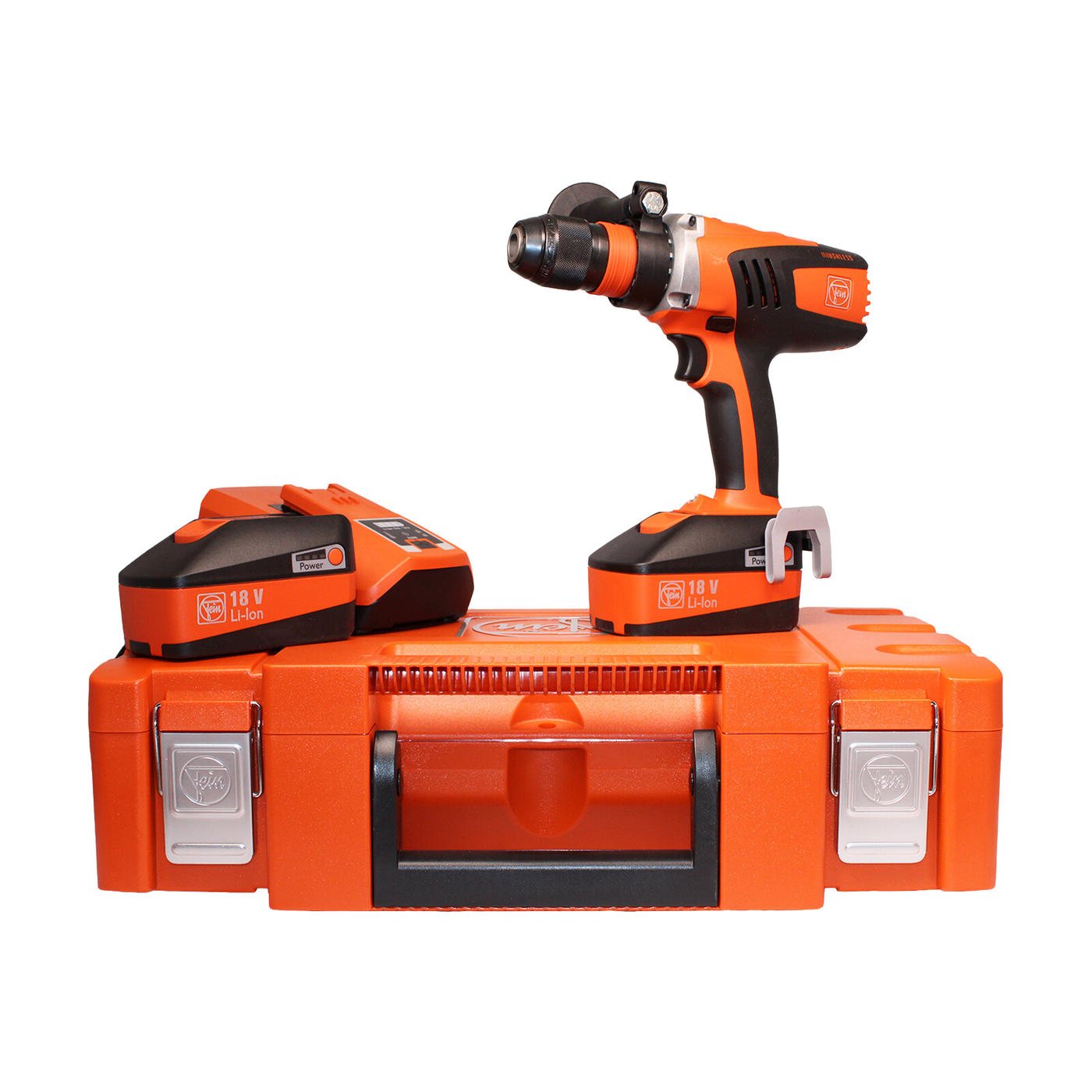 ASCM 18 QM SET 6AH Fein 18V 4-Speed Cordless Drill/Driver Set w/6.0Ah Battery