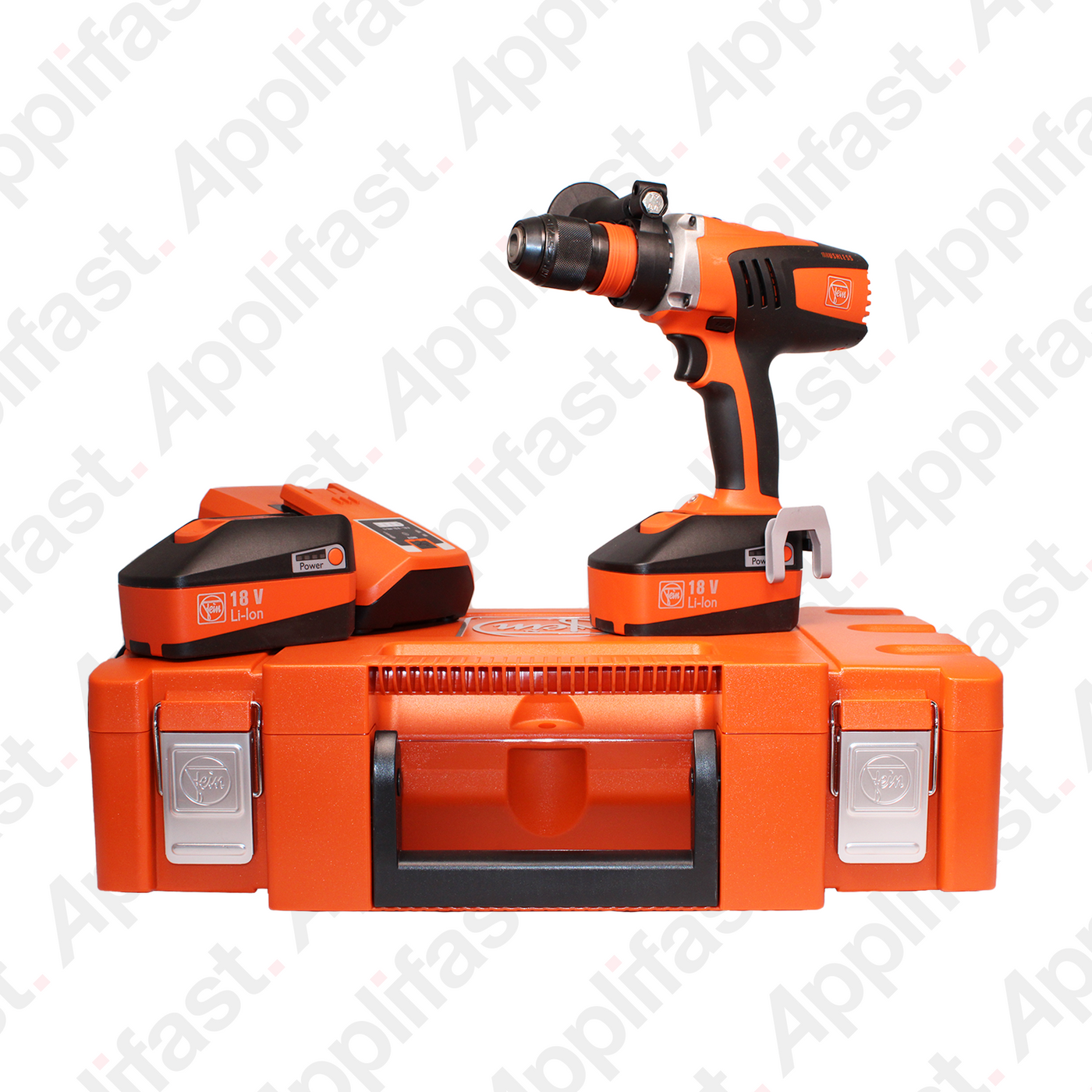 ASCM 18 QM SET 6AH Fein 18V 4-Speed Cordless Drill/Driver Set w/6.0Ah Battery