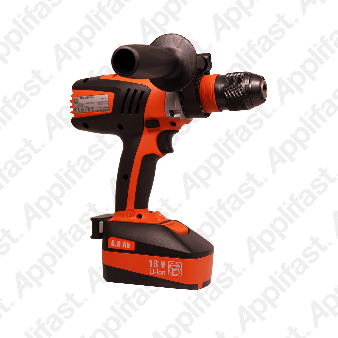 ASCM 18 QM SET 6AH Fein 18V 4-Speed Cordless Drill/Driver Set w/6.0Ah Battery