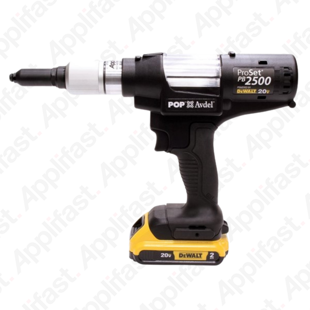 PB2500-NA1 POP ProSet PB2500 20V Battery Powered Rivet Tool - 1 Battery &amp; Charger