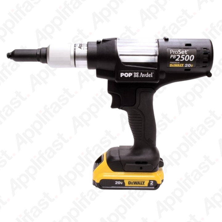 PB2500-NA1 POP ProSet PB2500 20V Battery Powered Rivet Tool - 1 Battery &amp; Charger