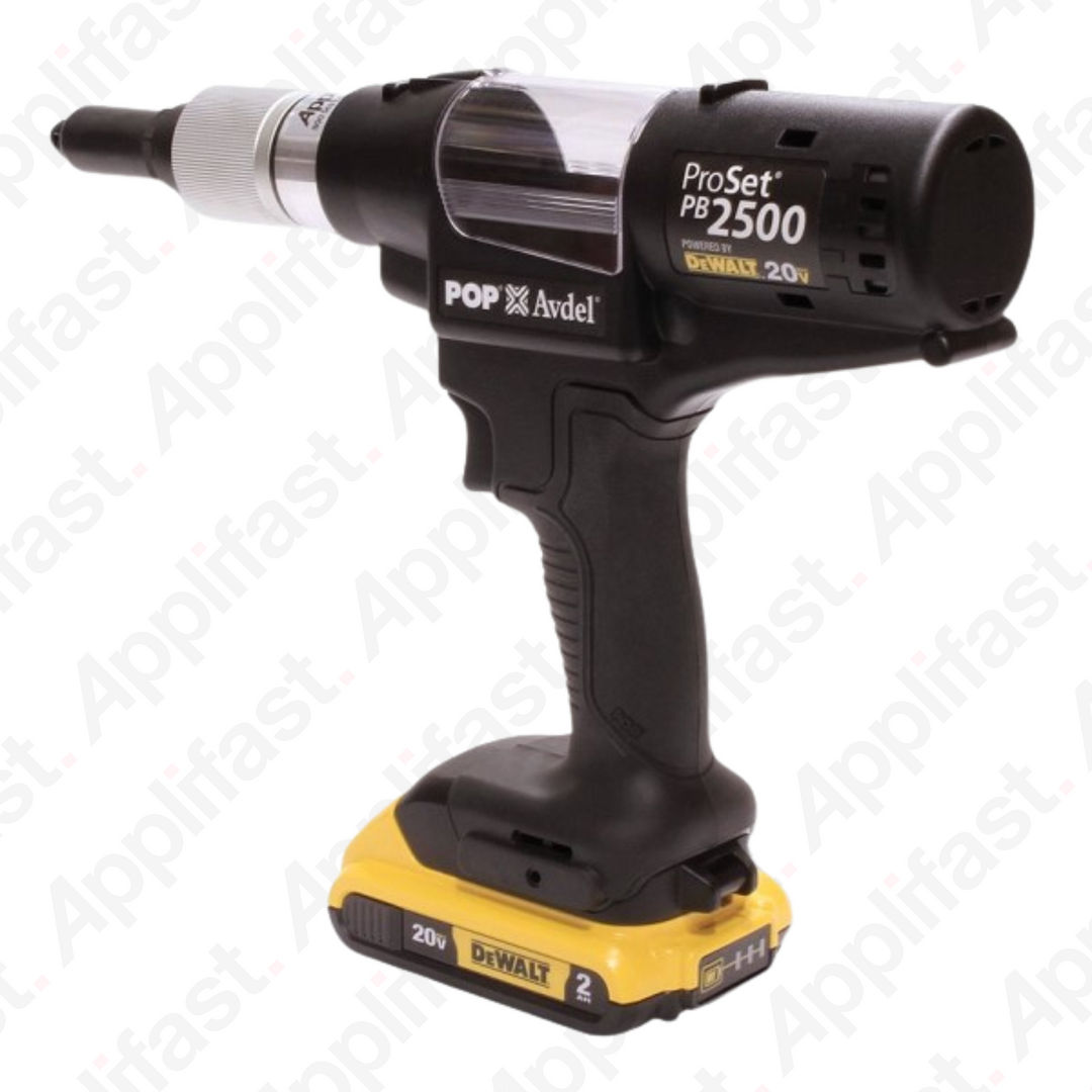 PB2500-NA1 POP ProSet PB2500 20V Battery Powered Rivet Tool - 1 Battery &amp; Charger