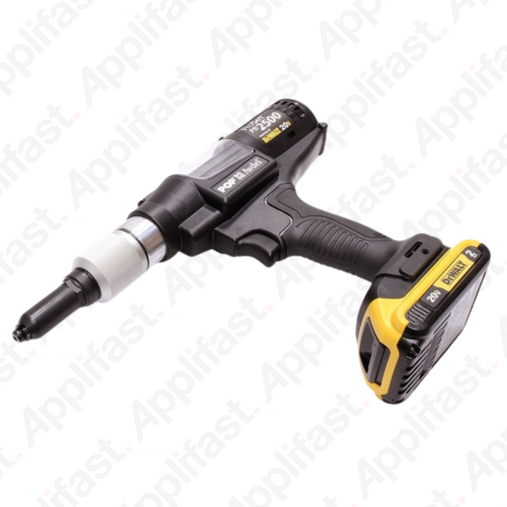 PB2500-NA1 POP ProSet PB2500 20V Battery Powered Rivet Tool - 1 Battery &amp; Charger