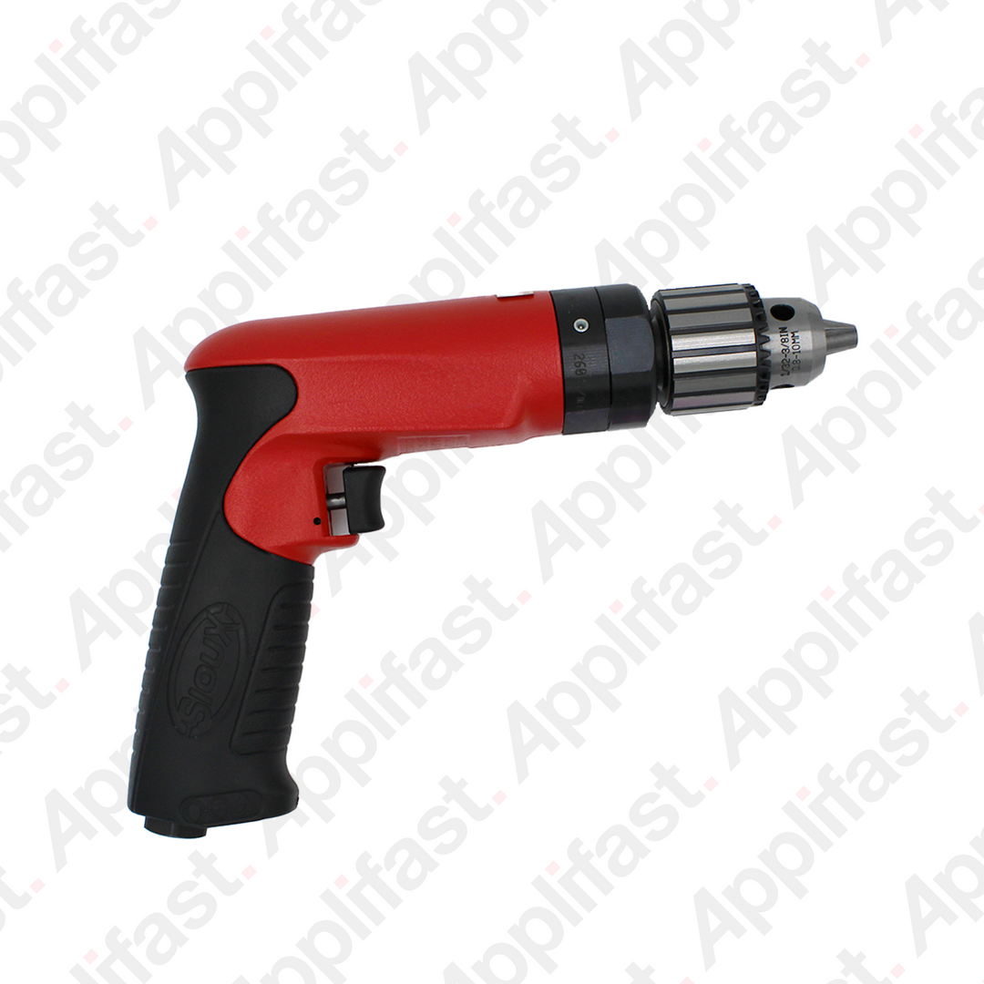 SDR10P26N3 Sioux Non-Reversible Pistol Grip Air Drill c/w Keyed Chuck