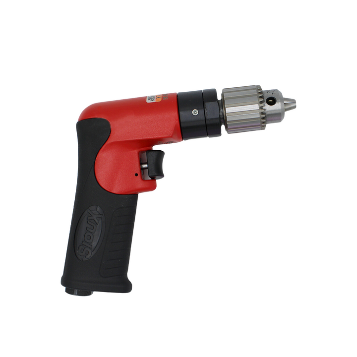 SDR5P43N2 Sioux Non-Reversible Pistol Grip Air Drill c/w Keyed Chuck
