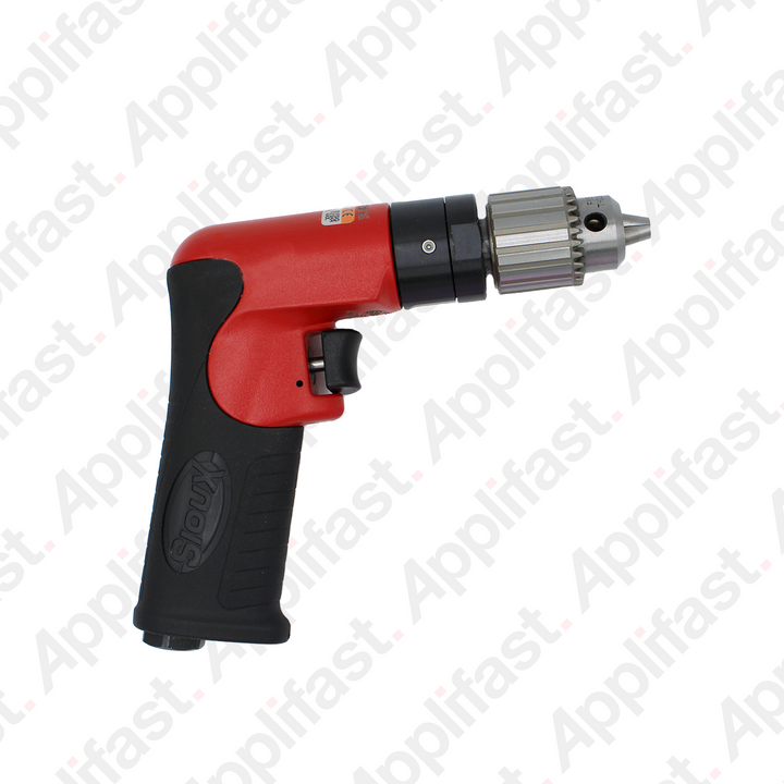 SDR5P43N2 Sioux Non-Reversible Pistol Grip Air Drill c/w Keyed Chuck