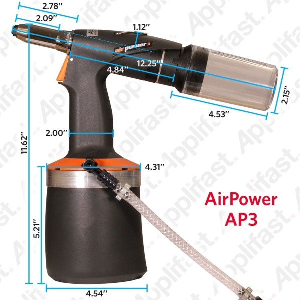 Z-13026001 AirPower AP3 Pneudraulic Blind Riveting Tool