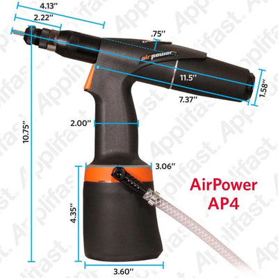 Z-14026001 AirPower AP4 Pneudraulic Threaded Insert/Rivnut Installation Tool